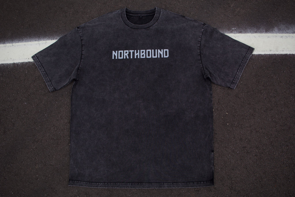 NorthBound Batik Black Heavyweight Snow Washed T-Shirt