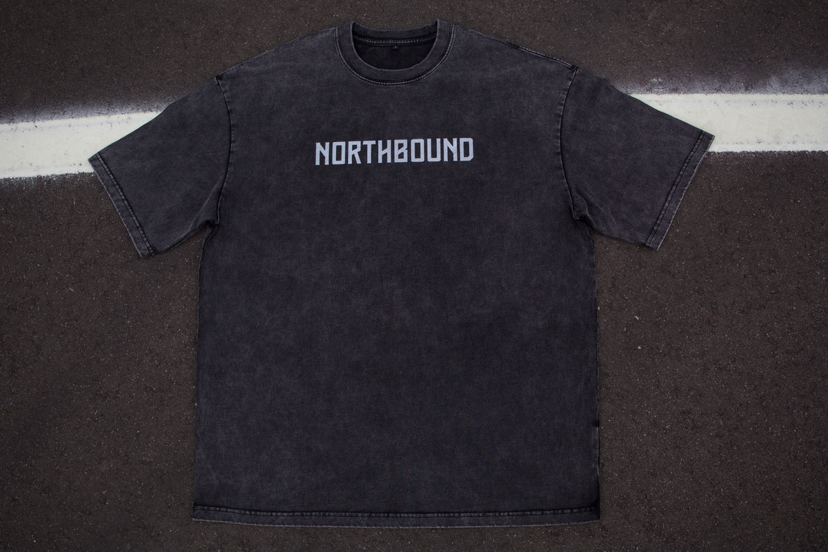 NorthBound Batik Black Heavyweight Snow Washed T-Shirt