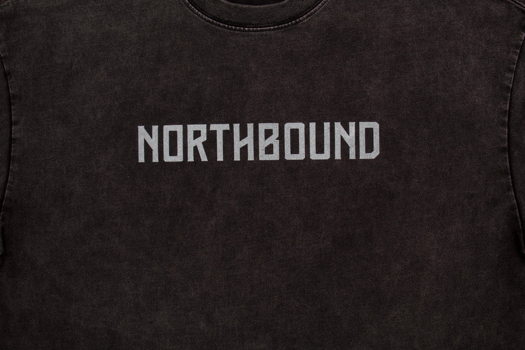 NorthBound Batik Black Heavyweight Snow Washed T-Shirt