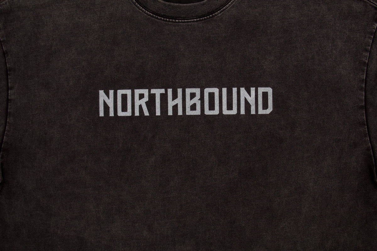 NorthBound Batik Black Heavyweight Snow Washed T-Shirt