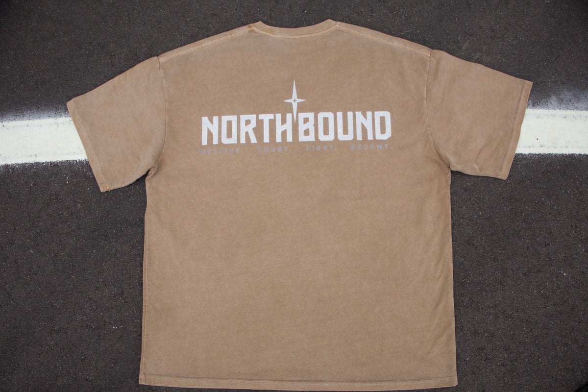 NorthBound Enzyme Washed Cotton Tee.
